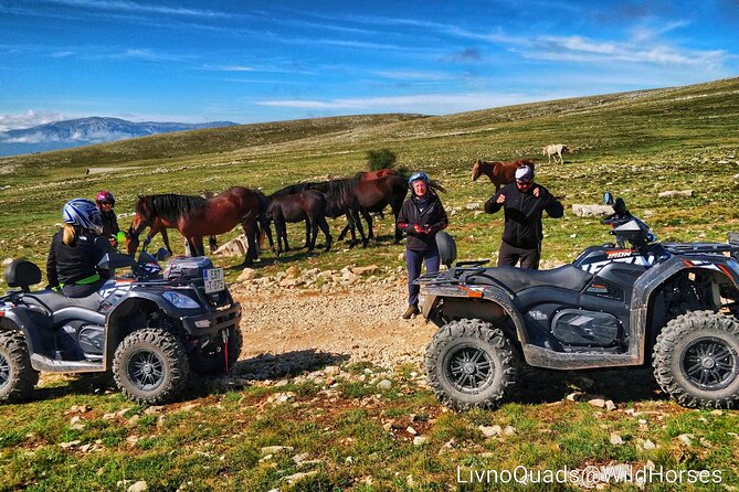 Full-Day Quad and Wild Horses Safari in Livno from Split - Three hours on a quad around Livno and Glamočko Polje