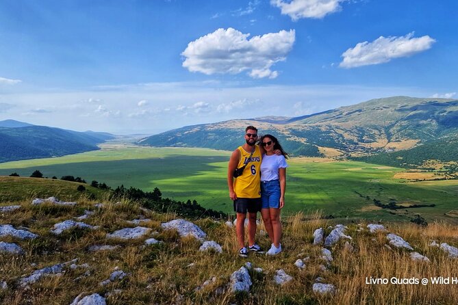 Full-Day Quad and Wild Horses Safari in Livno from Split - Meeting the wild horses near Kruzi