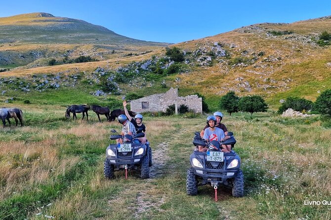 Full-Day Quad and Wild Horses Safari in Livno from Split - 8:30 a.m. departure from the Sv. Frane bus stop