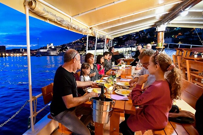 Gastro Cruise | Dinner and Boat ride around Dubrovnik Old Town - What you eat: popara, fish, local drinks, and dessert
