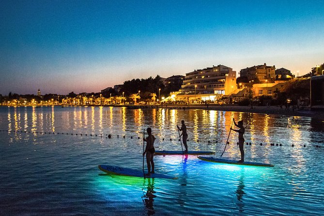 Glowing Stand-Up Paddle Experience in Split - Starting at Stobreč as the Sun Goes Down