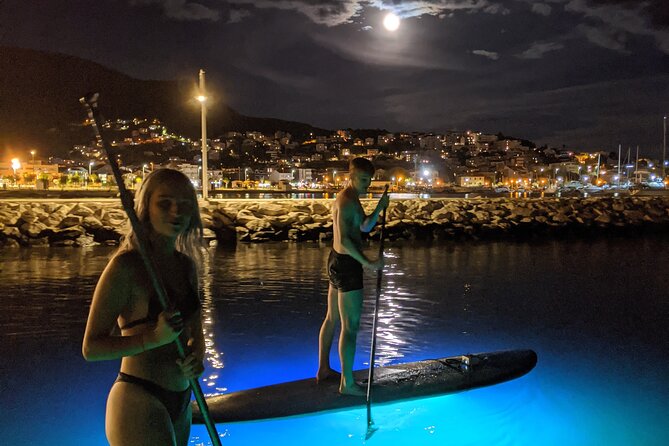 Glowing Stand-Up Paddle Experience in Split - The Glowing River Section Beneath the Stars