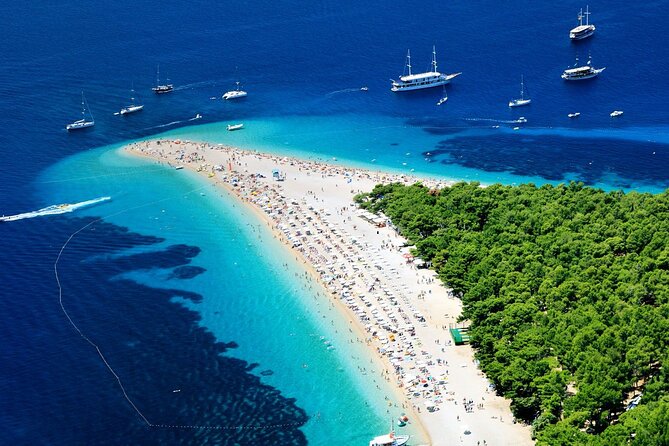 Golden Horn Beach & North Shore of Hvar Island Private Boat Tour - Zečevo islet and its short swim stop