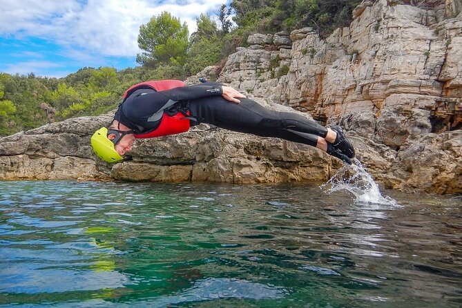 Guided Coasteering Adventure in Pula - Getting ready at Valovine Beach