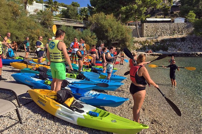 Guided kayaking tour to Pakleni islands - What $96.11 buys you