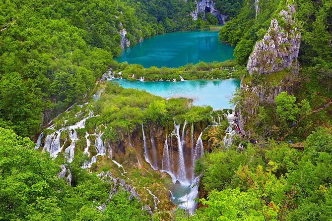 Guided transfer from Zagreb to Split with Plitvice Lakes stop - Five hours among Plitvice’s lakes and waterfalls