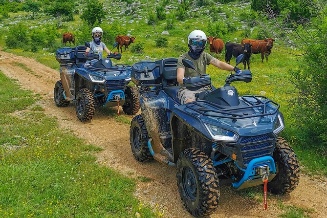 Half Day ATV Tour From Split with Picnic & River swimming - Rocky Tracks, Open Fields, and Dalmatian Views