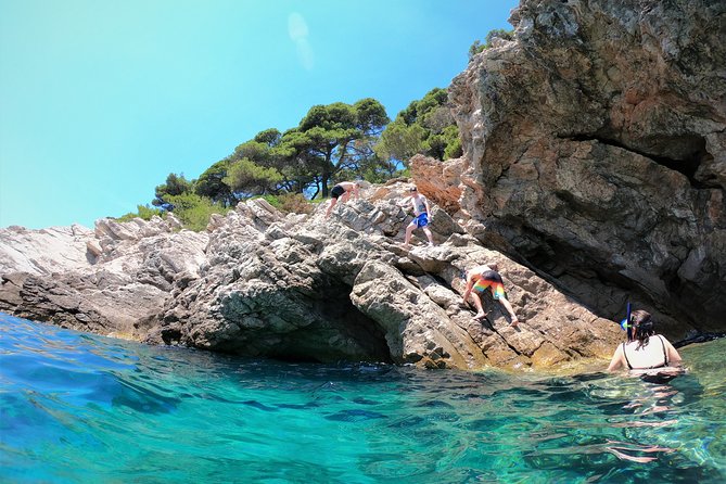 Half-Day Best Beaches & Bays Private Speed Boat Tour - Kolocep for caves, snorkeling, and cliff jumping