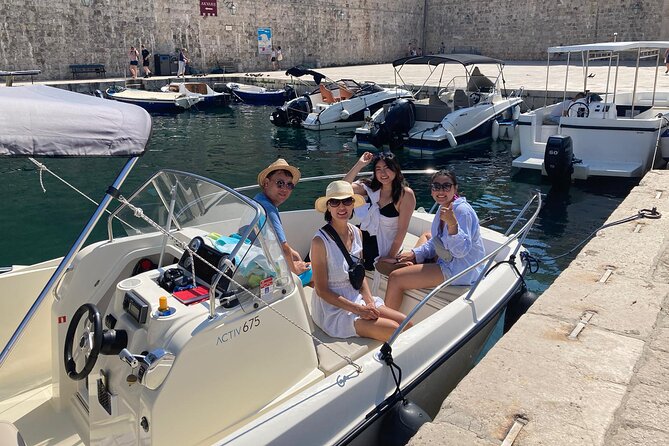Half-Day Private Speed Boat Tour in Dubrovnik on Elaphiti Islands - Kolocep’s outer coast and Three Caves