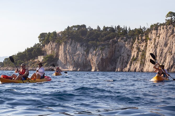 Half-Day Small-Group Kayaking Tour in Makarska - Biokovo above the route