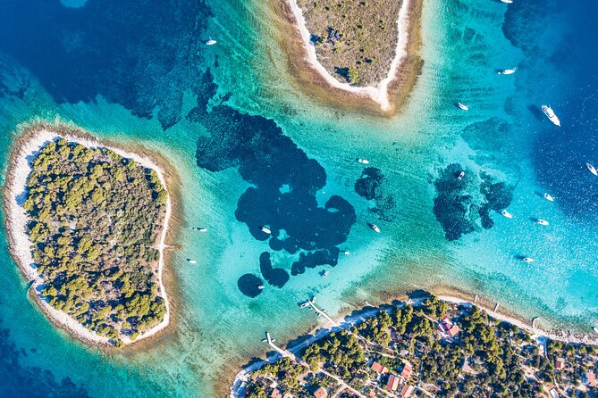 Half Day Tour: Blue Lagoon, UNESCO Town of Trogir, island Ciovo - Blue Lagoon and Krknjaši Bay: beautiful water with conditions attached