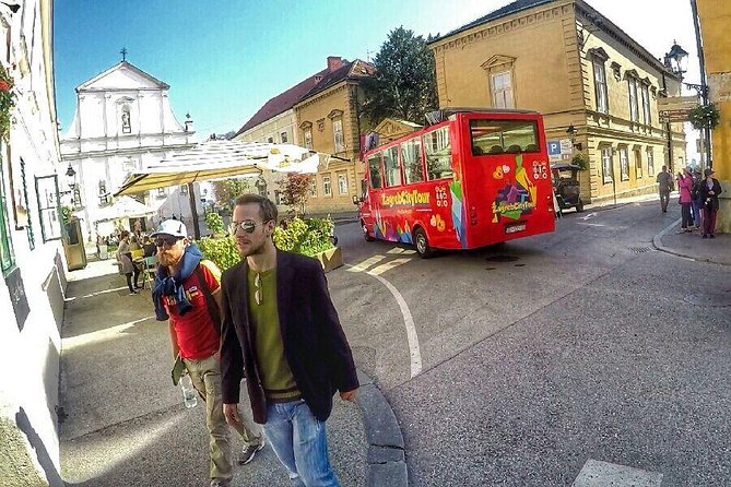 Hop On Hop Off Panoramic bus - Zagreb City Tour - Cathedral of Zagreb and Ban Josip Jelačić Square