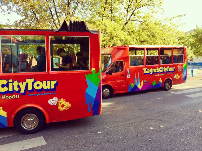 Hop On Hop Off Panoramic bus - Zagreb City Tour - Audio guide, driver, and onboard comfort