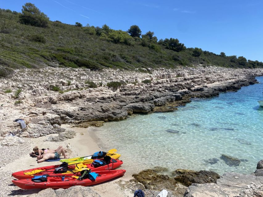 Hvar: Pakleni Islands Self-Guided Kayaking Tour - How the eight-hour day feels
