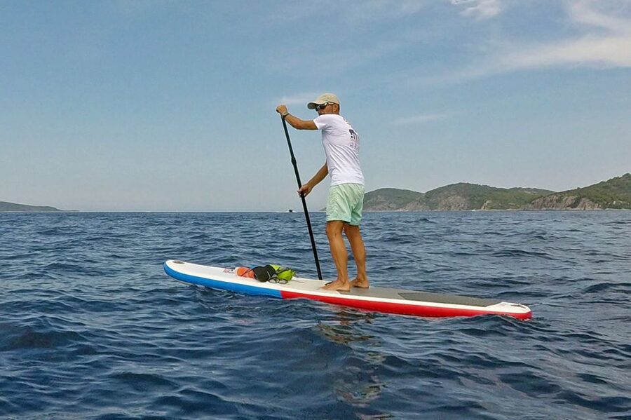 Hvar: Stand Up Paddle Board Rental - A Gentle First Lesson in the Protected Bay