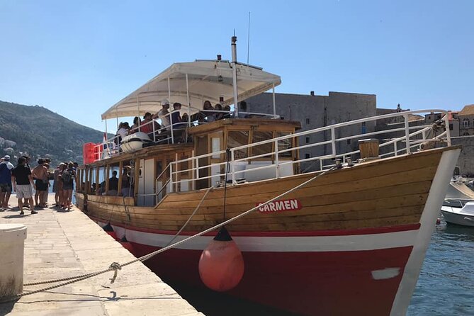 Island Hopping & City Walls Cruise with Food and Open Bar - Šipan adds a little history and another swim