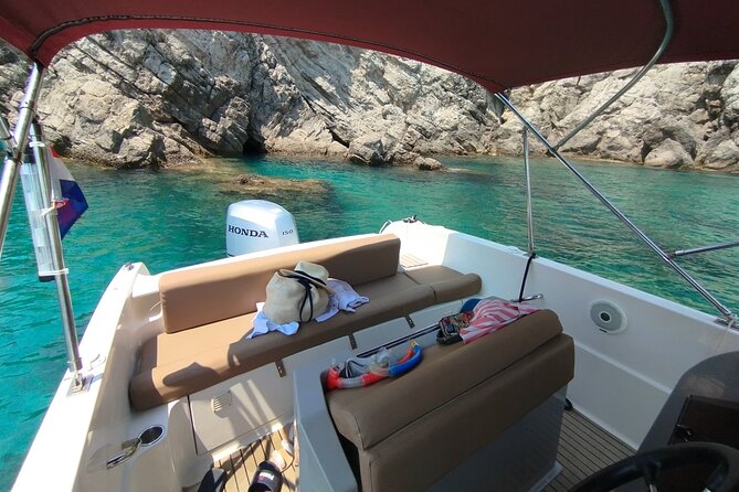 Islands & Caves Private Tour with pickup, drinks & fuel included - Sunj Beach on Lopud, the family-friendly swim stop