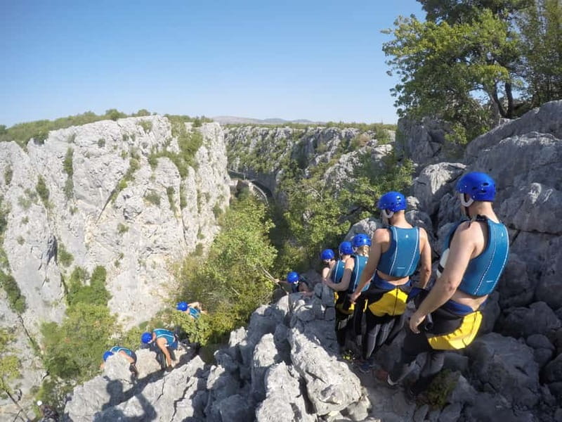 Iz Omisa/Zadvarija: Extremni Canyoning na rijeci Cetini - Is $72 a fair price?