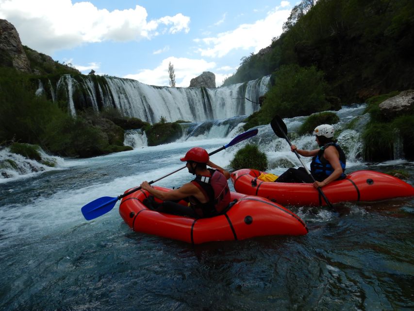 Kaštel Žegarski: Zrmanja River Packrafting - The first 1.5 hours: learning the river by packraft