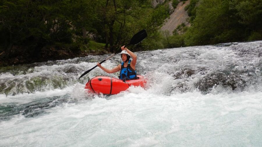 Kaštel Žegarski: Zrmanja River Packrafting - Meeting at Raftrek’s second Kaštel Žegarski base