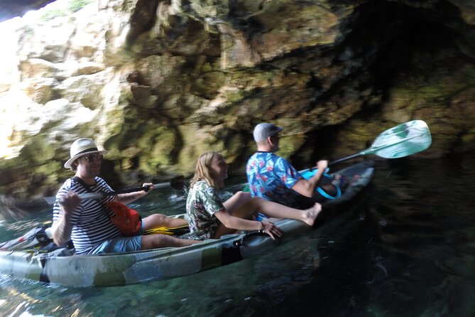 Kayak Rental in Pula - The first paddle toward Fratarski Island