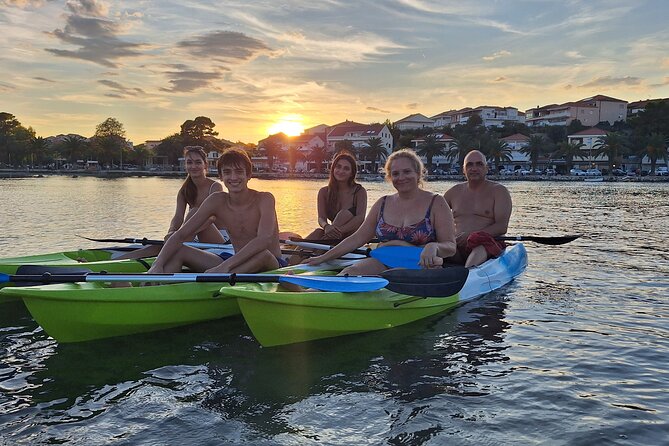 Kayak Sunset Tour In Split - Swimming, walking, and jumping from the rocks