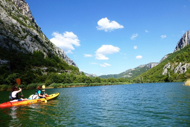 Kayaking and Snorkeling in Omiš - Finishing at a sandy beach
