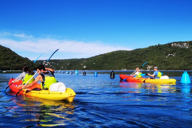 Kayaking Experience in Lim Bay Sea in The Croatian Fjord - Paddling through the Lim Fjord