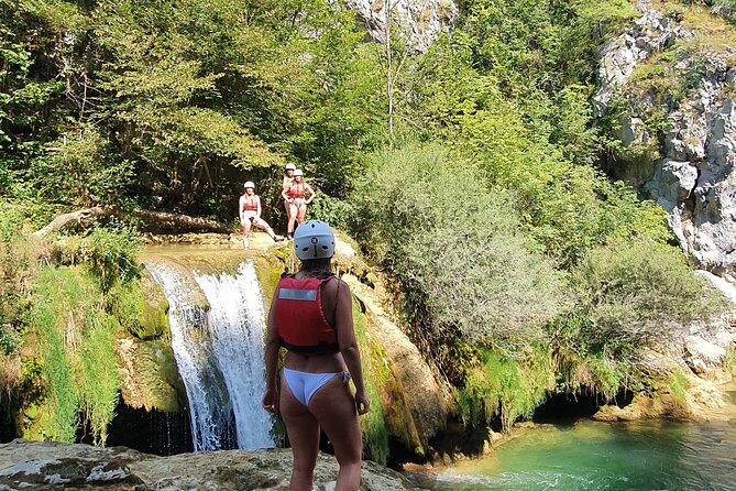 Kayaking in Mreznica Waterfalls near Slunj and Plitvice Lakes - Paddling Through the Waterfalls