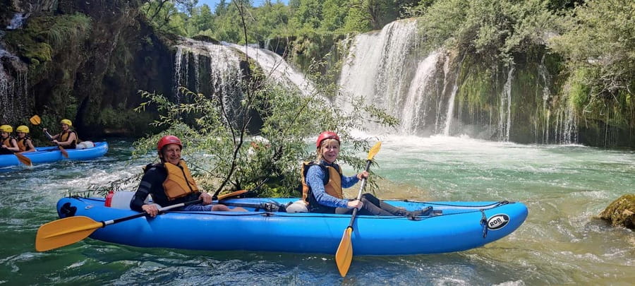 Kayaking Mreznica Waterfalls in Natural Monument - Final verdict: book it for active river time