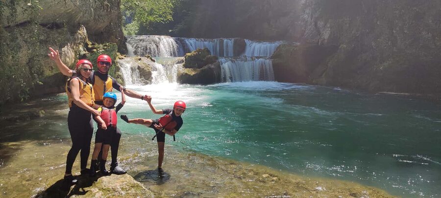 Kayaking Mreznica Waterfalls in Natural Monument - Nine waterfalls, with room for your own comfort level