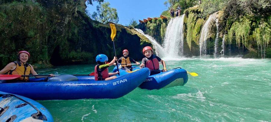 Kayaking Mreznica Waterfalls in Natural Monument - A protected river that feels far from Croatia’s famous parks