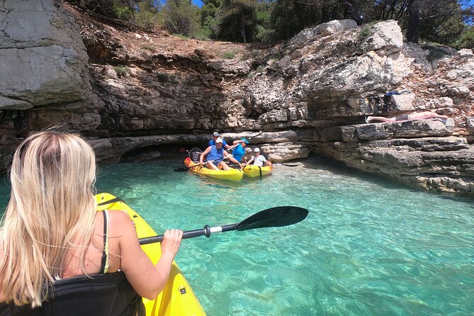 Kayaking to Island Saint Jerolim with snorkeling activitie - What the $77.11 price really covers