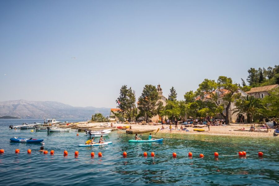 Korčula 3 ISLAND CATAMARAN TOUR Badija - Vrnik - Stupe - Vrnik: stone villages and old quarries