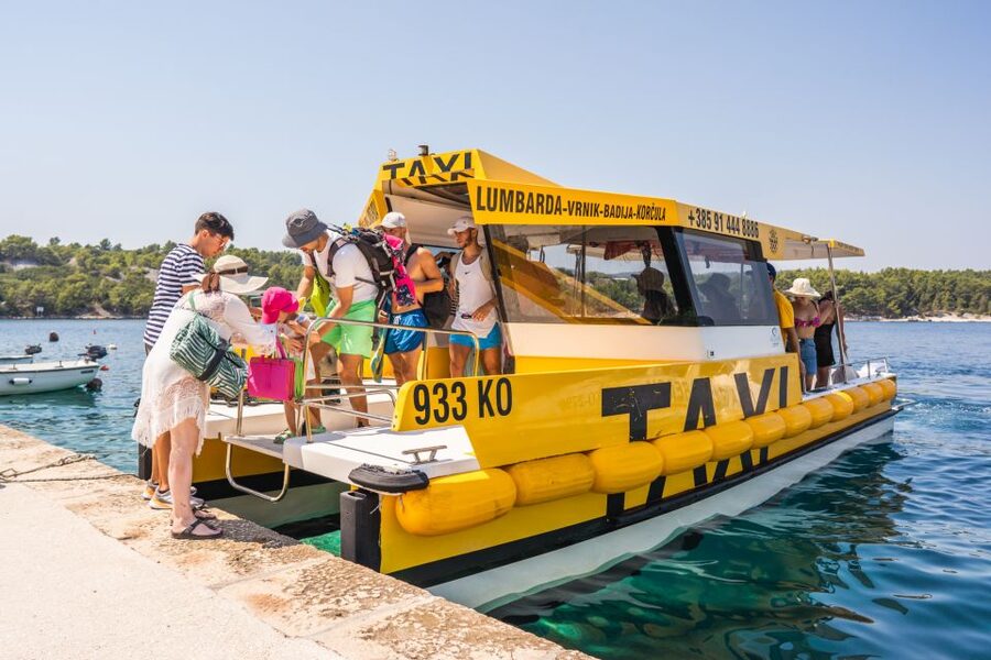 Korčula 3 ISLAND CATAMARAN TOUR Badija - Vrnik - Stupe - Stupe and the Blue Lagoon