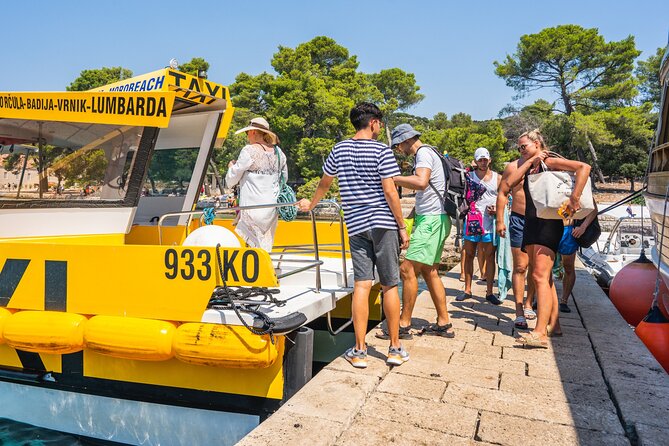 Korcula 3 Islands Tour - Badija - Vrnik - Stupe (shared tour) - Stupe: a tiny island with a beach-club mood