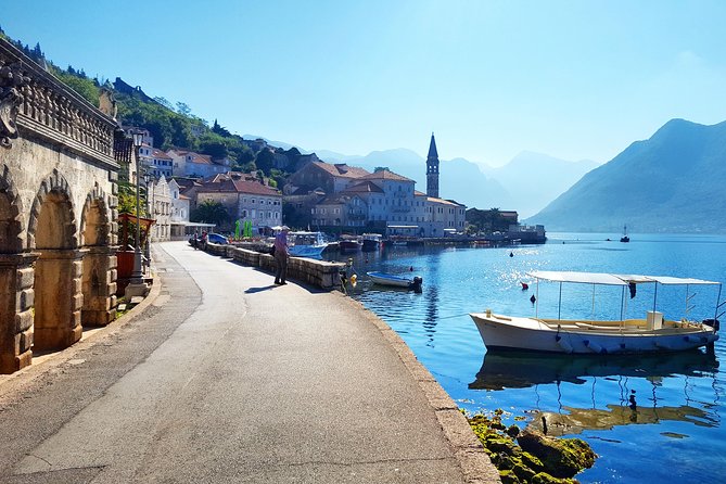 Kotor, Perast, Sv.Stefan and Budva - Montenegro Private Tour - Returning Across Kotor Bay by Ferry
