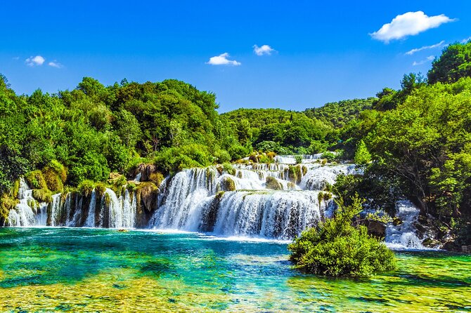 Krka Waterfall with Boat Rides to Skradin from Split or Trogir - The 30-minute boat ride changes the pace