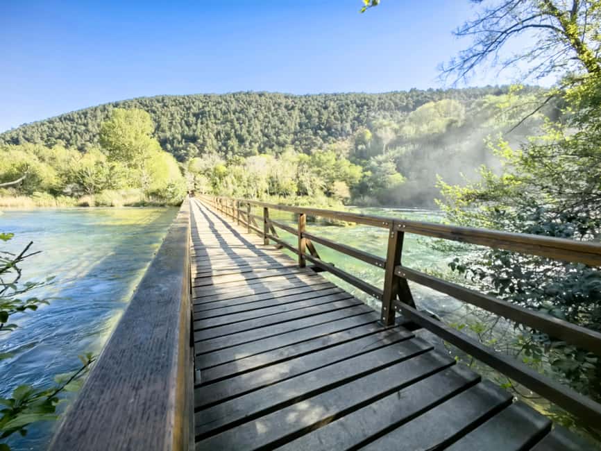 Krka waterfalls tour with lunch from Split - Krka National Park before the crowds