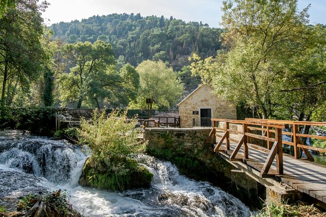 Krka Waterfalls tour with Trogir Walking tour and Krka panoramic boat cruise - The panoramic boat cruise is more than transport