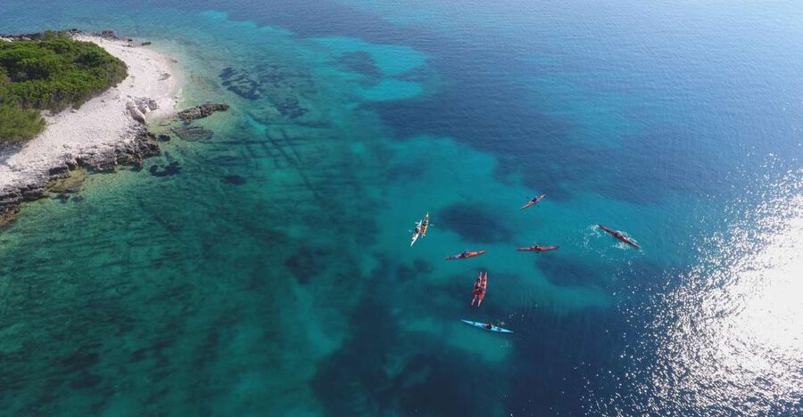 Lumbarda: Half-Day Kayaking and History with Wine delight - Starting from Tatinja Bay in Lumbarda