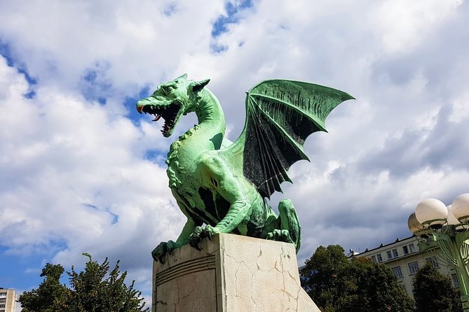 Magical Lake Bled and Ljubljana Private Tour from Zagreb - Dragon Bridge, the cathedral, and Preseren Square