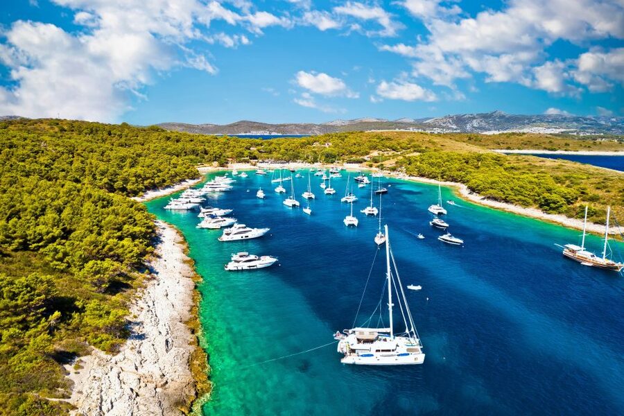 Makarska: 5-Islands Tour, Blue Cave, Vis, Hvar & Brač - Swimming around the Pakleni Islands