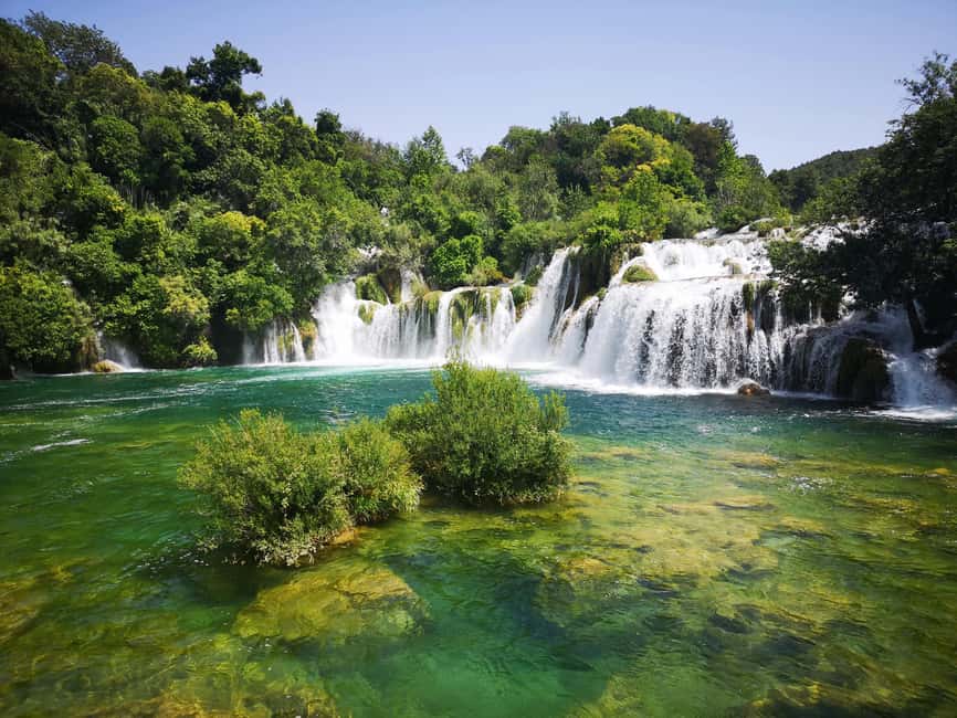Makarska: Krka National Park Day Trip with Šibenik Visit - Entering Krka National Park