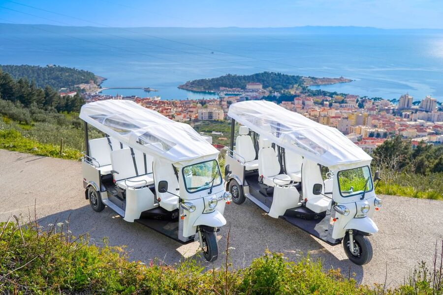 Makarska: Skywalk Tuk-Tuk Tour with Skip-the-Line Ticket - The return route is not just a ride back