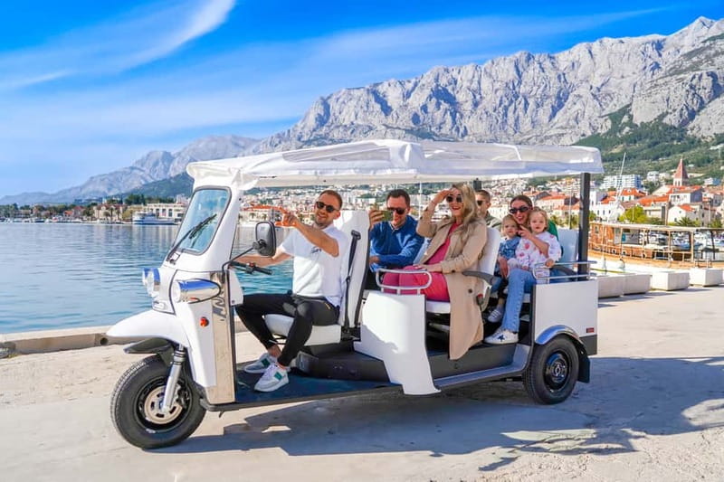 Makarska: Skywalk Tuk-Tuk Tour with Skip-the-Line Ticket - From Makarska hotels to Biokovo Nature Park