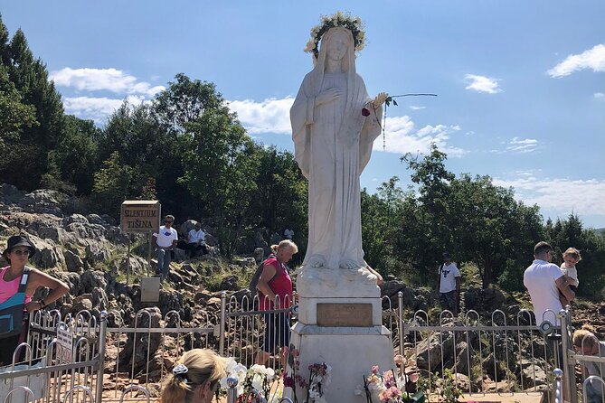 Medjugorje Private Day Trip from Dubrovnik + Kravice Waterfalls - Four and a half hours in Medjugorje