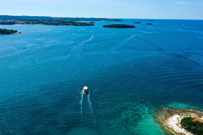 Morning Panorama: Relaxing Among 20 Islands around Poreč Riviera - Along the Istrian west coast toward Vrsar