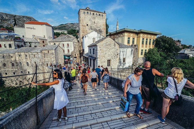 Mostar and Kravica Waterfall Discovery Day Trip from Split or Trogir - Guides, vehicles, and the group experience