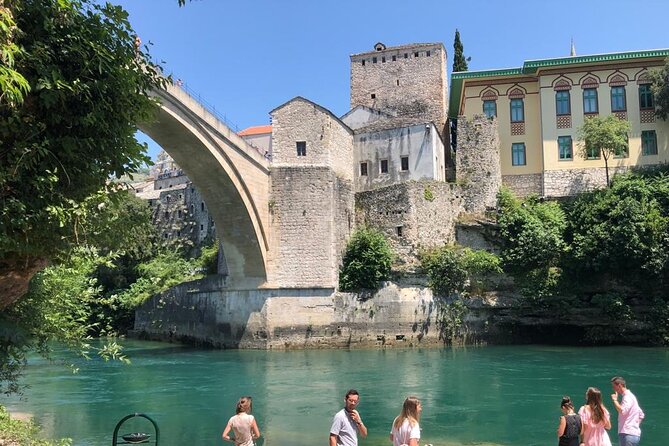 Mostar And Kravica Waterfalls Private Tour From Dubrovnik - The extra walking guide in Mostar